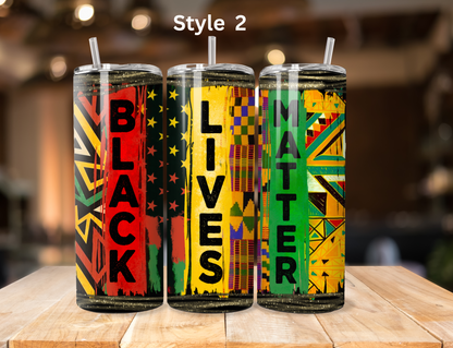 Juneteenth Stainless Steel 20 oz Tumbler