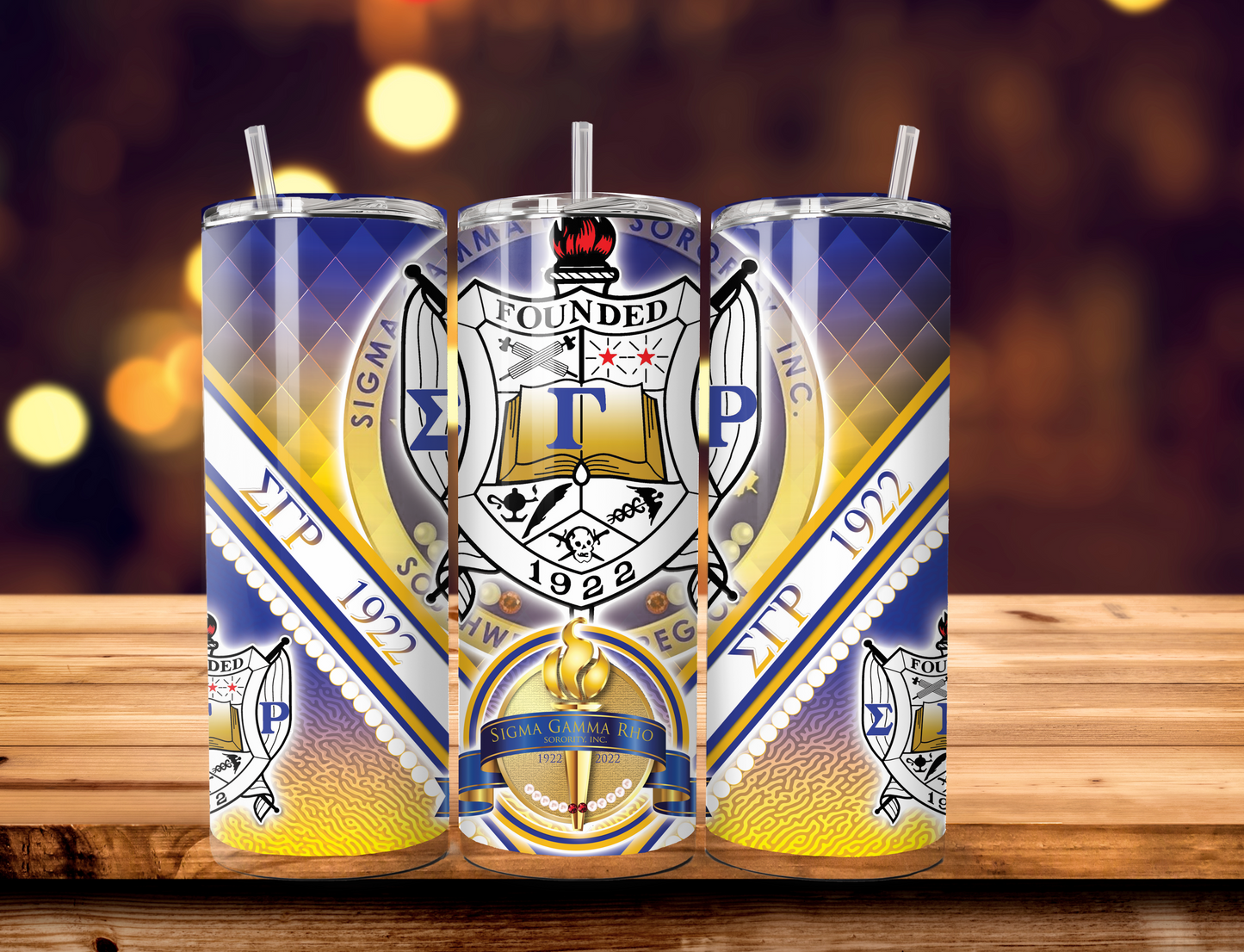 Sigma Gamma Rho Sorority Tumbler