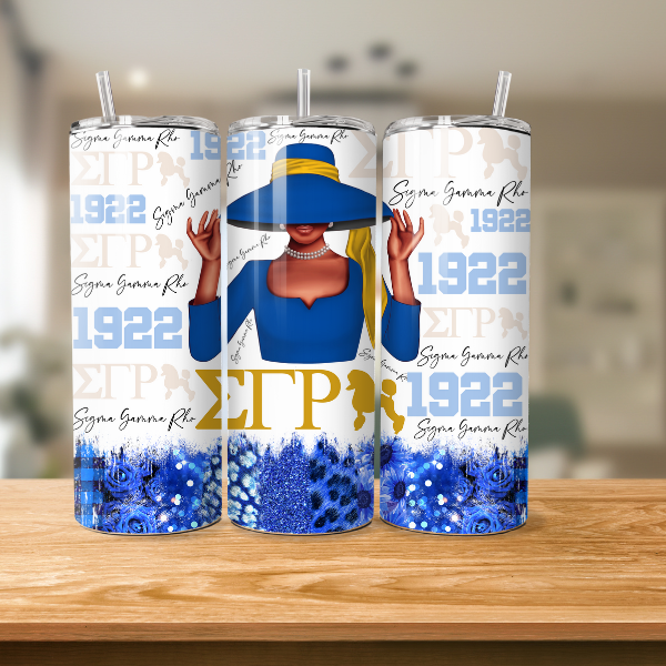 Sigma Gamma Rho Sorority Tumbler