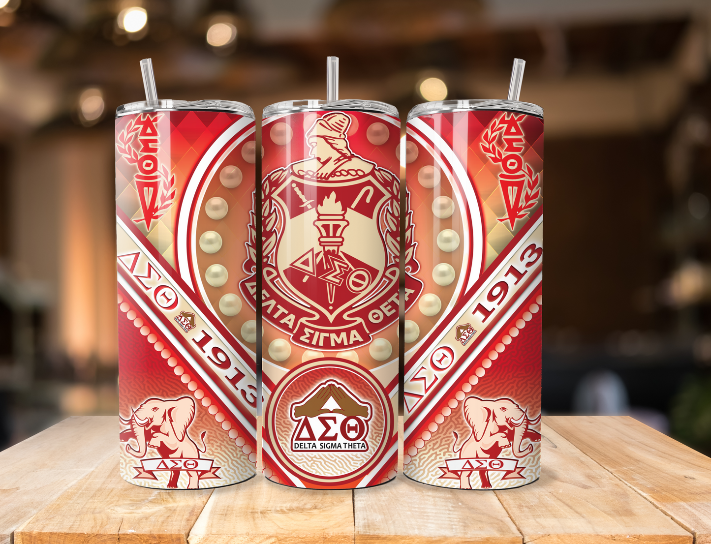 Delta Sigma Theta Sorority Tumbler