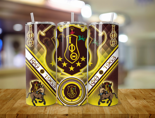 Iota Phi Theta Fraternity Tumbler