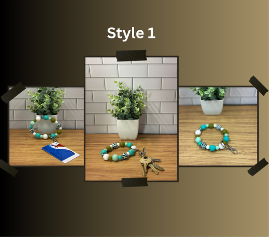 Keycard/Keychain Bracelet