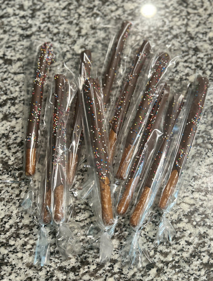 Daily Chocolate Covered Pretzel Rods