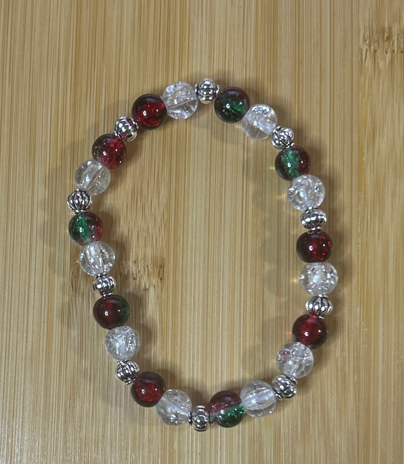 Beaded Christmas Bracelets