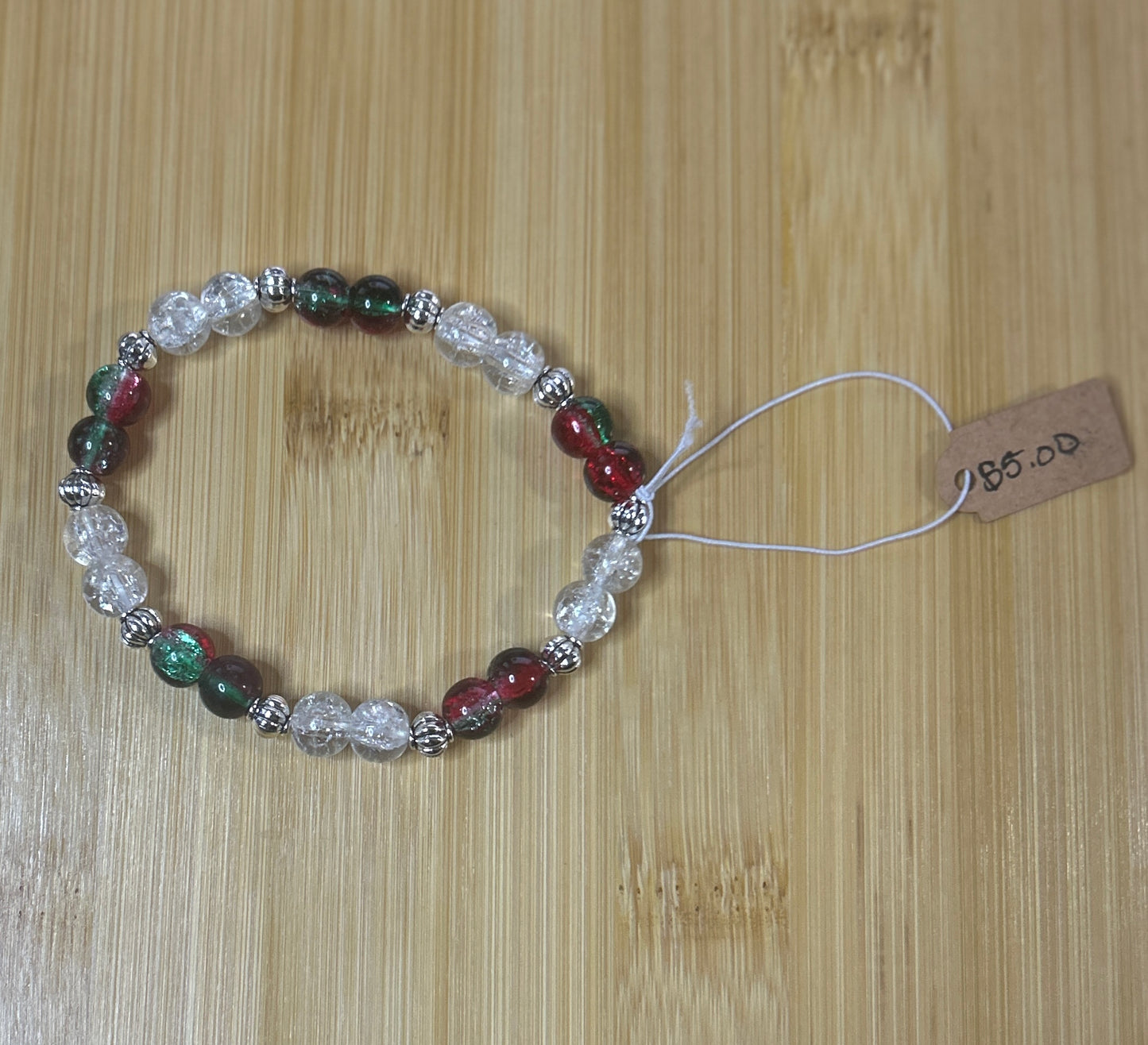 Beaded Christmas Bracelets