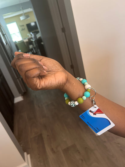 Keycard/Keychain Bracelet