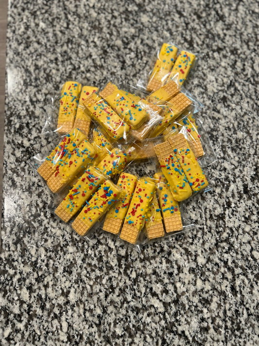 Dipped Vanilla or Strawberry Wafers