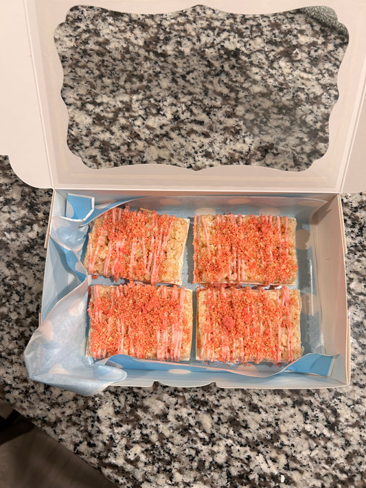 Dipped Rice Krispie Treats